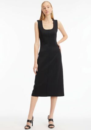 Calvin Klein Midikleid »TECHNICAL KNIT MIDI DRESS«