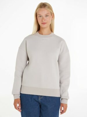 Calvin Klein Sweatshirt »METALLIC MICRO LOGO SWEATSHIRT«