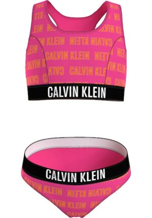 Calvin Klein Swimwear Bustier-Bikini »BRALETTE BIKINI SET-PRINT«