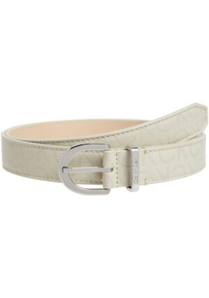 Calvin Klein Synthetikgürtel »ROUND BUCKLE BELT 2.5 EPI MONO«