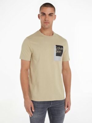 Calvin Klein T-Shirt »OVERLAY BOX LOGO T-SHIRT«