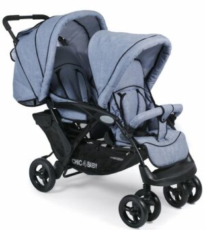 CHIC4BABY Geschwisterwagen »Duo