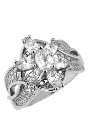 Der Herr der Ringe Fingerring »Arwens Abendstern Filigran