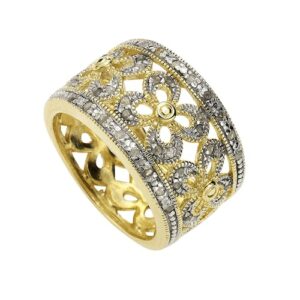 Diamonds by Ellen K. Fingerring »Silber 925 Diamant 0