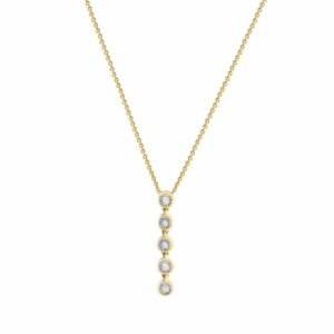 Diamonds by Ellen K. Kette mit Anhänger »585 Gelbgold bicolor Brill.«