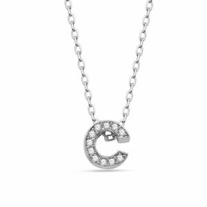 dKeniz Kette mit Anhänger »Buchstabe C 925/- Sterling Silber«