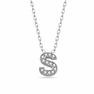 dKeniz Kette mit Anhänger »Buchstabe S 925/- Sterling Silber«