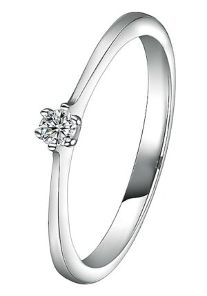 DOOSTI Fingerring »Schmuck Silber 925 Verlobung Trauring Ehering Partnerring«