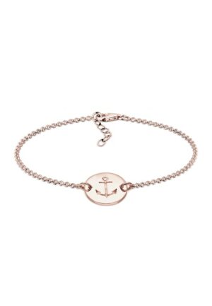 Elli Armband »Anker Plättchen Geo Trend 925 Silber«