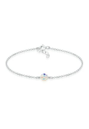 Elli Armband »Kinder Kugel Bead Kristalle 925 Silber«