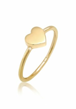 Elli Fingerring »Herz Liebe Valentinstag Zeitlos 925 Silber«