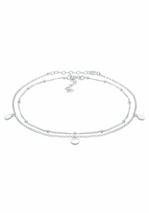 Elli Fußkette »Duo Set Kugelkette Plättchen Sommer