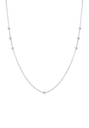 Elli Kette ohne Anhänger »Basic Panzerkette Kugeln Beads Rund 925 Silber«