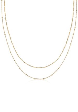 Elli Ketten-Set »Choker Set (2tlg) Figaro Panzer Kugel 925 Silber«