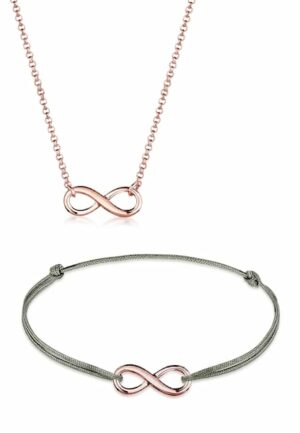 Elli Schmuckset »Infinity Unendlich Verbunden 925 Sterling Silber«