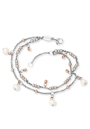 Engelsrufer Fußkette »BOHO Pearl Bicolor