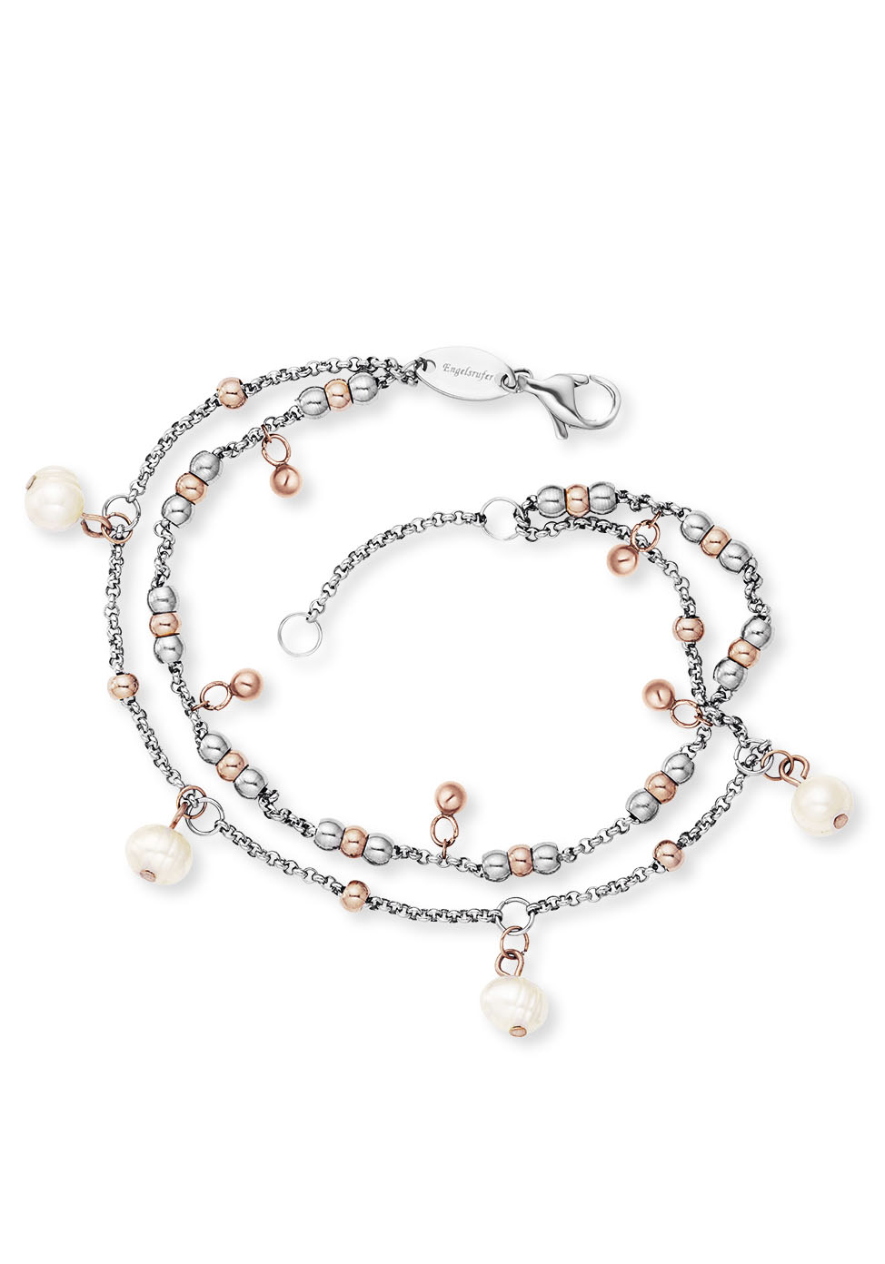 Engelsrufer Fußkette »BOHO Pearl Bicolor