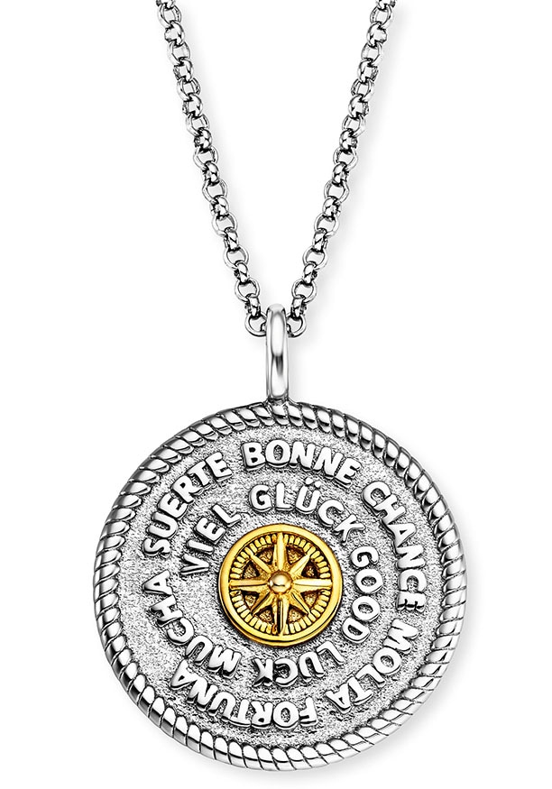 Engelsrufer Kette mit Anhänger »Talisman Bicolor