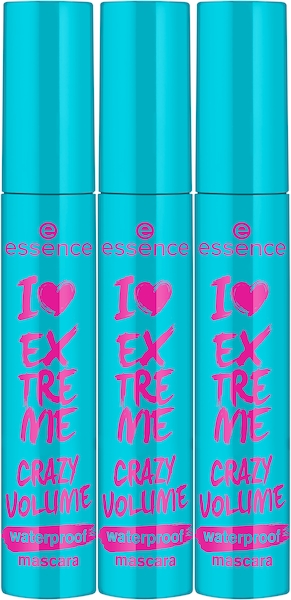 Essence Mascara »I LOVE EXTREME CRAZY VOLUME waterproof mascara«