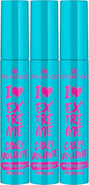 Essence Mascara »I LOVE EXTREME CRAZY VOLUME waterproof mascara«