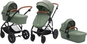 Fillikid Kombi-Kinderwagen »Kinderwagenset Fill Leopard Air