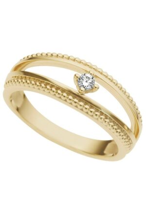 Firetti Diamantring »Schmuck Geschenk Gold 333 Damenring Verlobungsring Goldring Solitär«