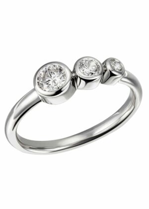 Firetti Fingerring »Schmuck Geschenk Silber 925 Silberring Ring glitzernd«