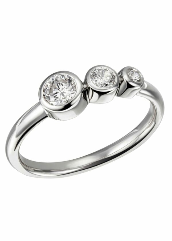 Firetti Fingerring »Schmuck Geschenk Silber 925 Silberring Ring glitzernd«