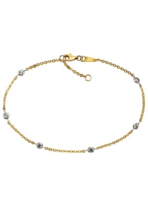 Firetti Fußkette »Schmuck Geschenk Gold 375 Körperschmuck Ankerkette«