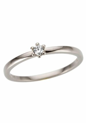 Firetti Goldring »Schmuck Geschenk Gold 333 Damenring Verlobungsring Goldring Solitär«