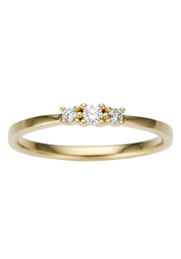 Firetti Goldring »Schmuck Geschenk Gold 585 Damenring Goldring«