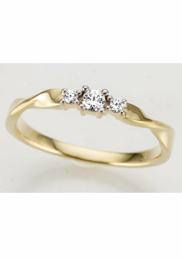 Firetti Goldring »Schmuck Geschenk Gold 585