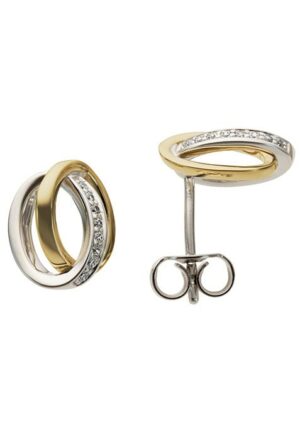 Firetti Paar Ohrstecker »Schmuck Geschenk Gold 333 Ohrschmuck verschlungene Ringe«