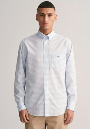 Gant Langarmhemd »REG POPLIN GINGHAM SHIRT«