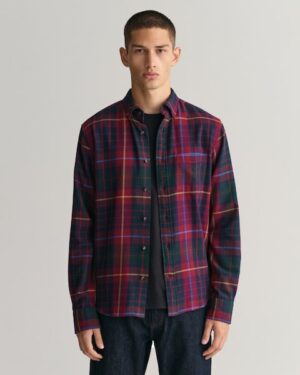 Gant Langarmhemd »REG UT PLAID FLANNEL CHECK«