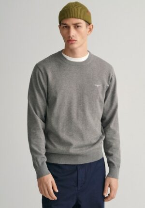 Gant Rundhalspullover »CLASSIC COTTON C-NECK«