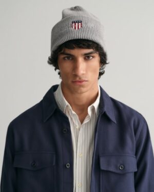 Gant Strickmütze »ARCHIVE SHIELD COTTON BEANIE«