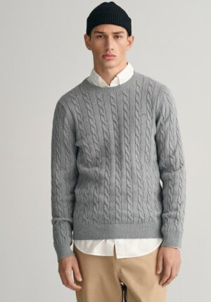 Gant Strickpullover »COTTON CABLE C-NECK«