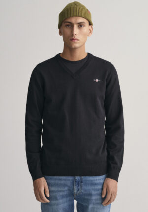 Gant V-Ausschnitt-Pullover »Classic Cotton V-Neck«