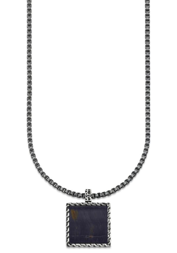 HECHTER PARIS Kette mit Anhänger »Schmuck Geschenk Silber 925 Halsschmuck Halskette Venezianer Stein«
