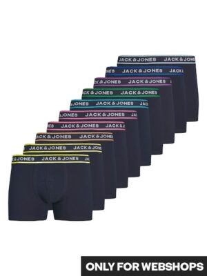 Jack & Jones Boxershorts »JACLIME SOLID TRUNKS 10 PACK«