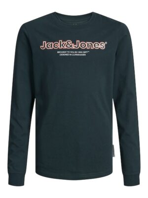 Jack & Jones Junior Langarmshirt »JORLAKEWOOD BRANDING TEE LS BF JNR«