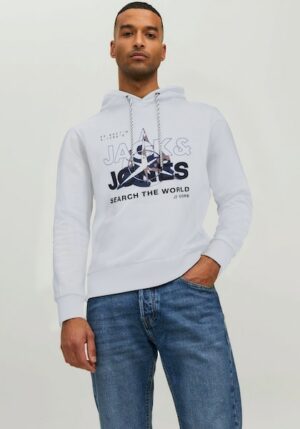 Jack & Jones Kapuzensweatshirt »JCOHUNT SWEAT HOOD LN«