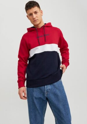Jack & Jones Kapuzensweatshirt »JJEREID BLOCKING SWEAT HOOD NOOS«
