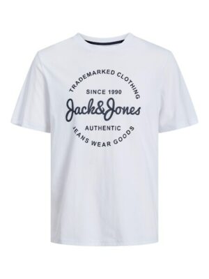 Jack & Jones PlusSize Kurzarmshirt »JJFOREST TEE SS CREW NECK PLS«