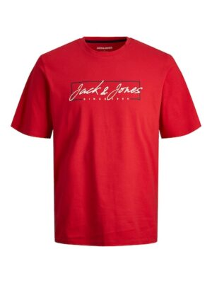 Jack & Jones PlusSize Kurzarmshirt »JJZURI TEE SS CREW NECK PLS«