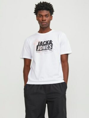 Jack & Jones Rundhalsshirt »JCOMAP LOGO TEE SS CREW NECK SN«