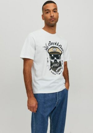 Jack & Jones Rundhalsshirt »JORROXBURY TEE SS CREW NECK SN«