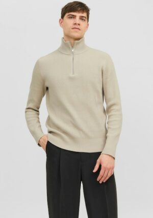 Jack & Jones Stehkragenpullover »JPRCCPERFECT KNIT HALF ZIP SN«