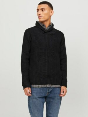 Jack & Jones Strickpullover »JJSTANDFORD KNIT SHAWL NECK«